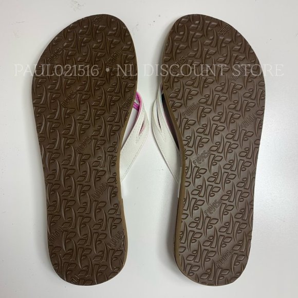 (2 Pairs) FLOJOS Women's Memory Foam Sandals Flip-flops, Size 9 - Picture 3 of 5